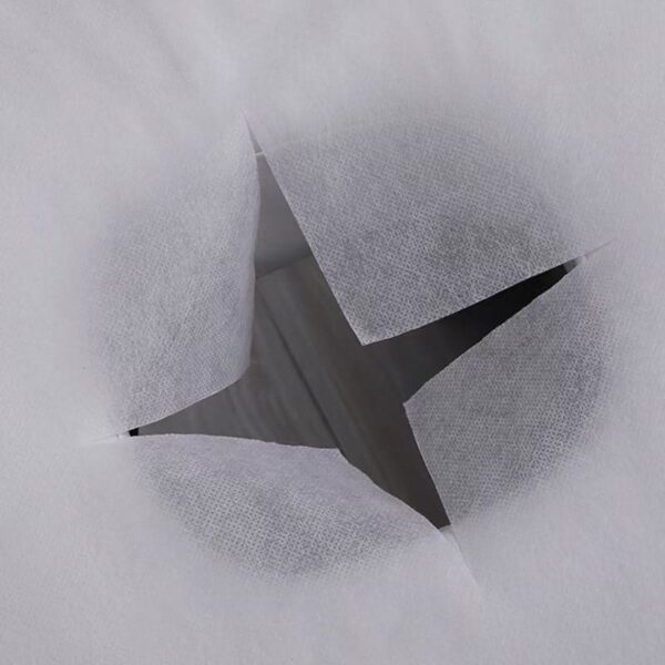 Bänkpapper Nonwoven PP 50cm x 195cm Krysshål Vikta utan rulle